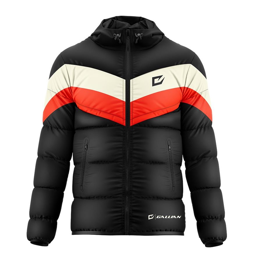 Custom Team Puffer Jackets – design 2, custom varsity jackets apparel by Gallian Sports