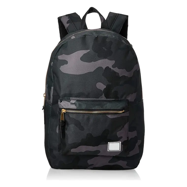 Custom Team Backpacks – design 3 in black & charcoal, custom team apparel by Gallian Sports