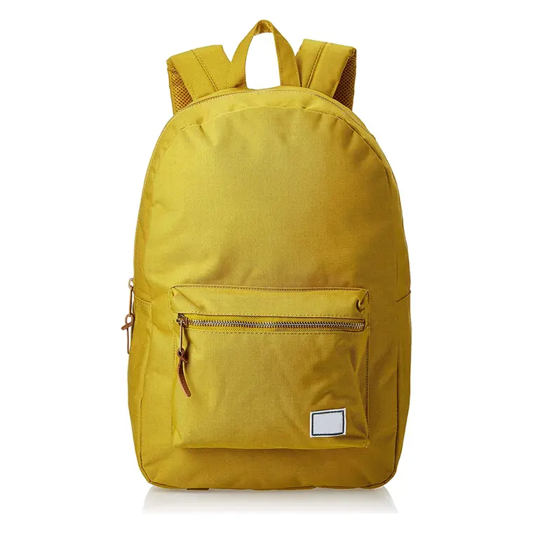 Custom Team Backpacks – design 4 in gold, custom team apparel by Gallian Sports