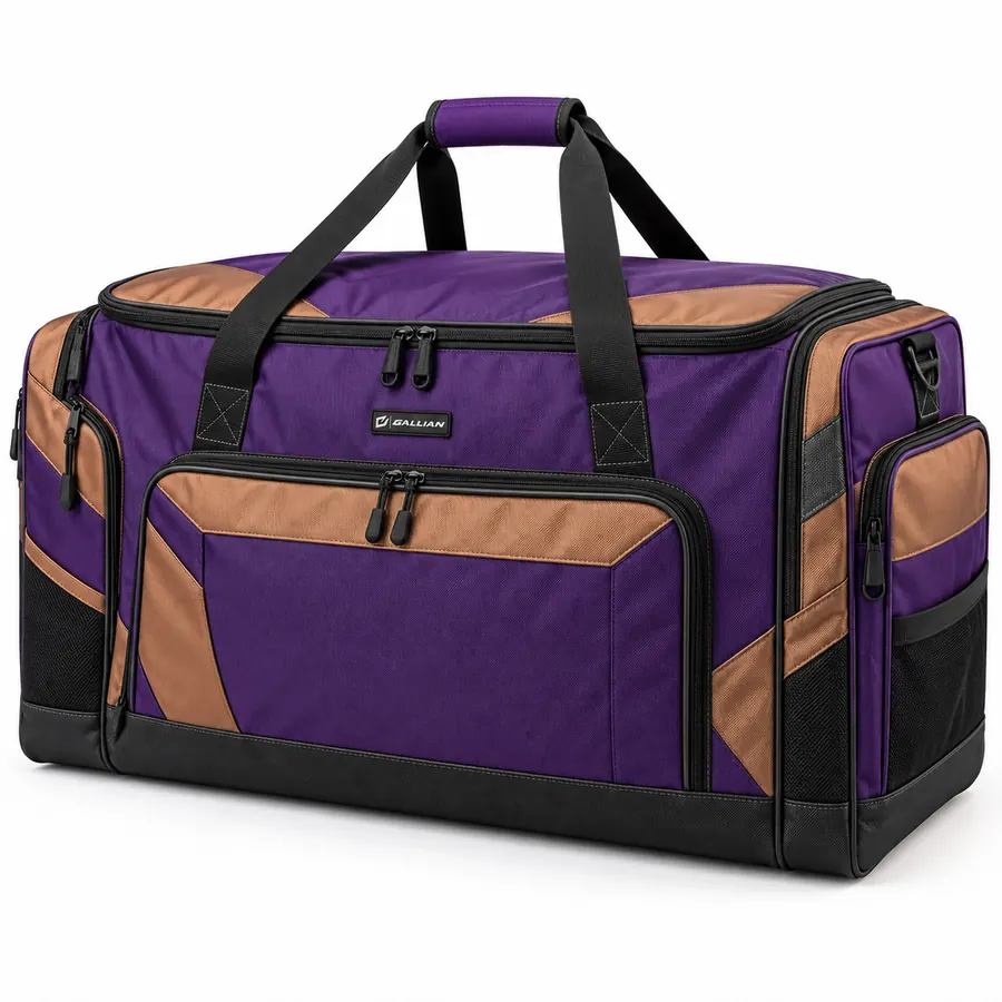Monarch Hockey Equipment Bag – Purple, Copper & Black – Gallian Sports