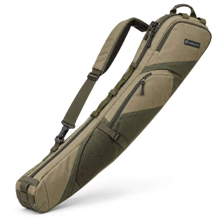Longpole Lacrosse Stick Sling Bag – Khaki & Olive Green – Gallian Sports