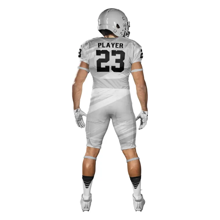 Sublimated Football Uniforms (Jersey + Pants) – design 8, custom american football apparel by Gallian Sports