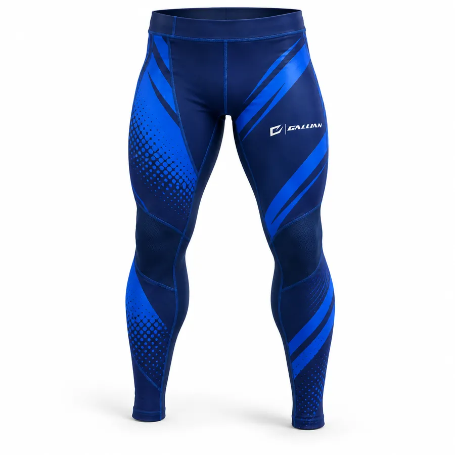Gallian Undertow Compression Spats – Navy/Royal Blue – Gallian Sports
