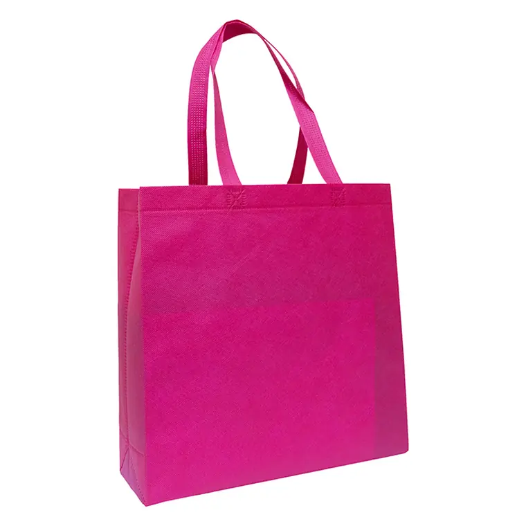 Custom Non-Woven Tote Bags – design 3 in red, custom team apparel by Gallian Sports