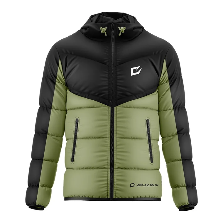 Custom Team Puffer Jackets – design 11, custom varsity jackets apparel by Gallian Sports