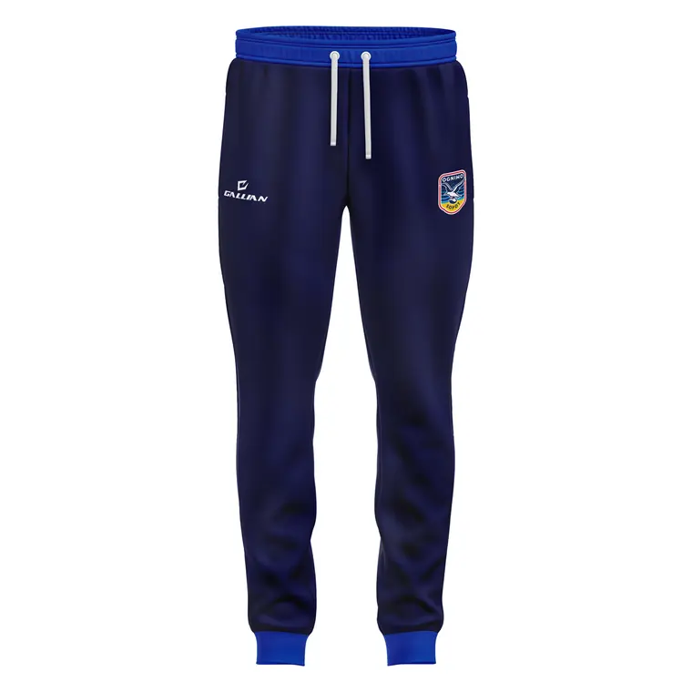 Custom Team Tracksuits – design 5 in navy & black, custom team apparel by Gallian Sports