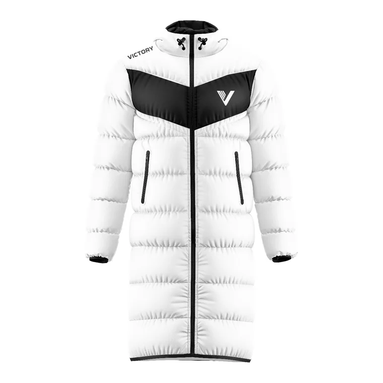 Victory Long Stadium Coat – design 3, custom team apparel by Gallian Sports