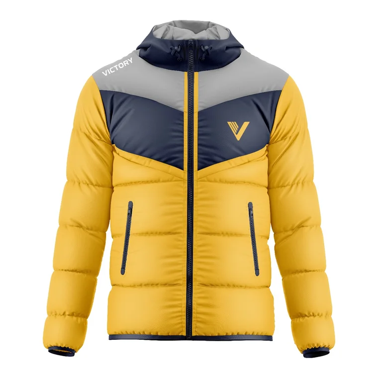 Victory Puffer Jacket, custom off-field teamwear by Gallian Sports