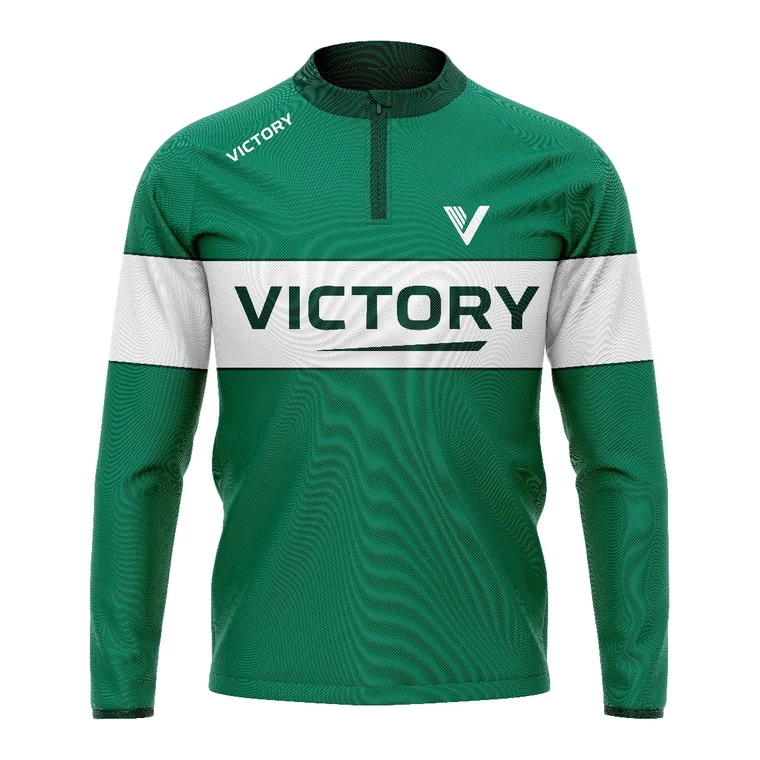 Victory Quarter-Zip Training Top, custom off-field teamwear by Gallian Sports