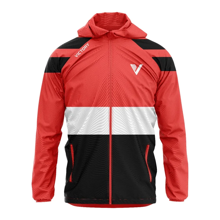 Victory Rain Jacket, custom off-field teamwear by Gallian Sports