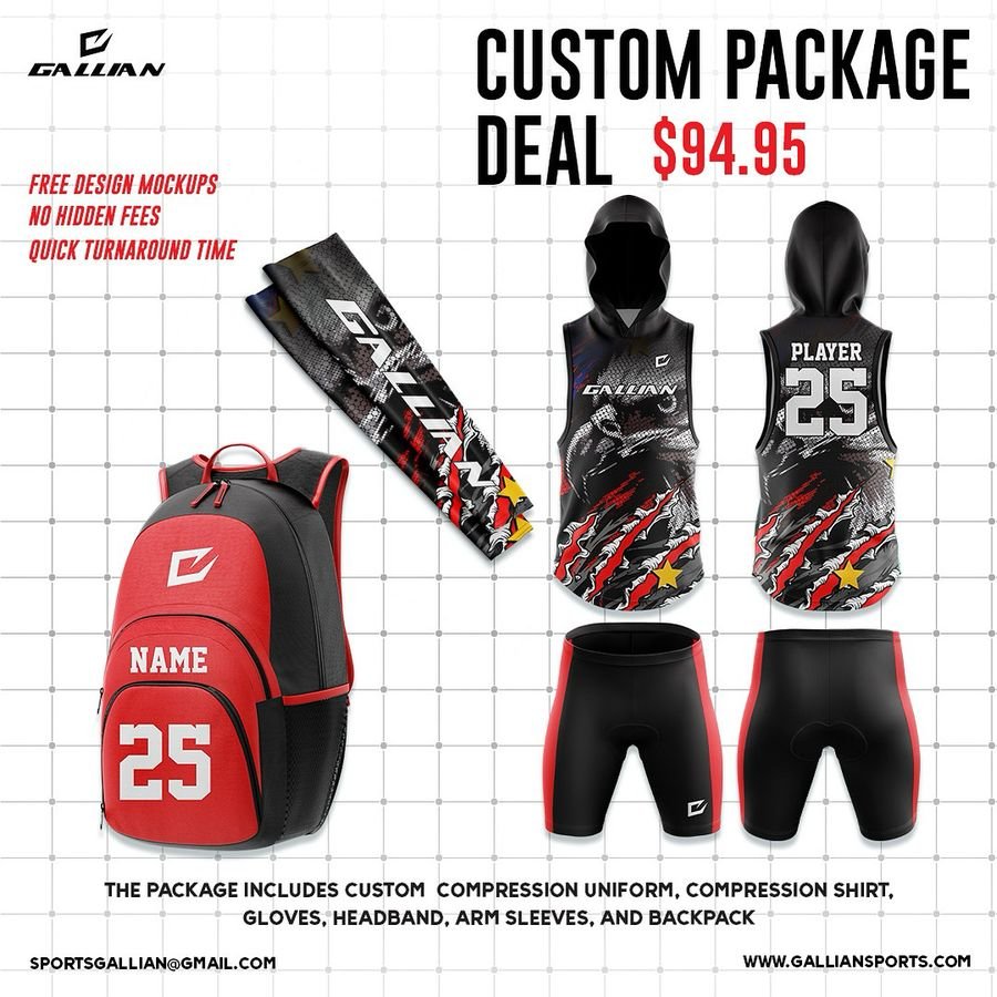 7v7 Compression Uniform Package – Gallian Sports