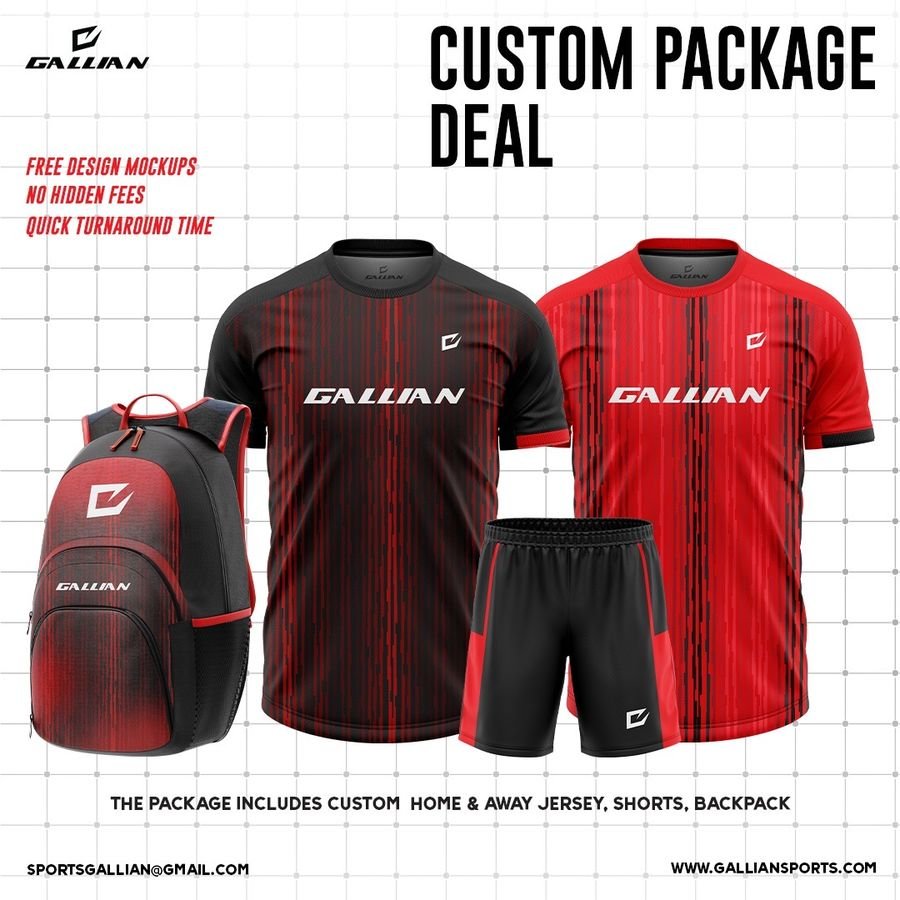 Soccer Home & Away Uniform Package – Gallian Sports